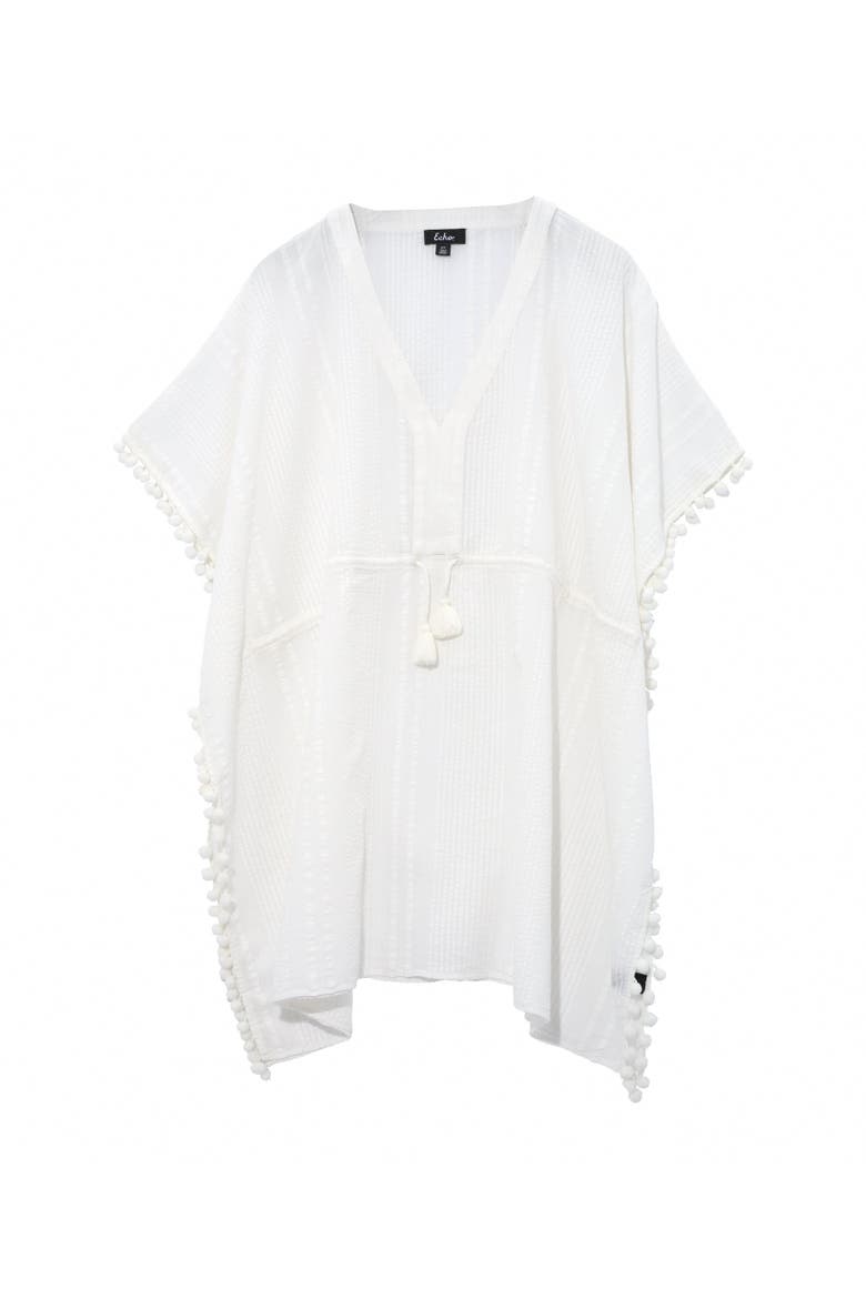 Lamai Butterfly Caftan, Main, color, Cream
