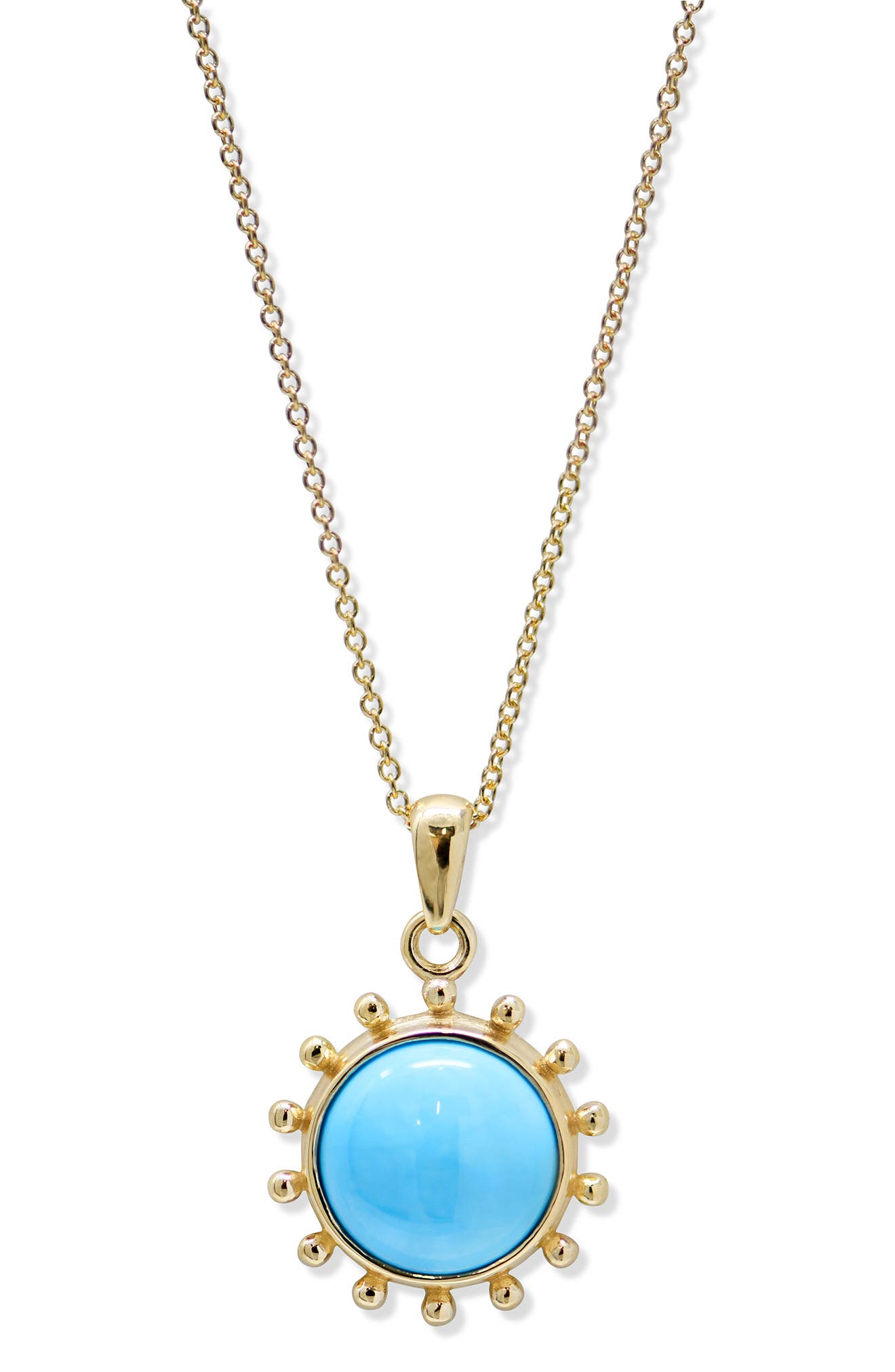 selected 14K YELLOW GOLD/ TURQUOISE