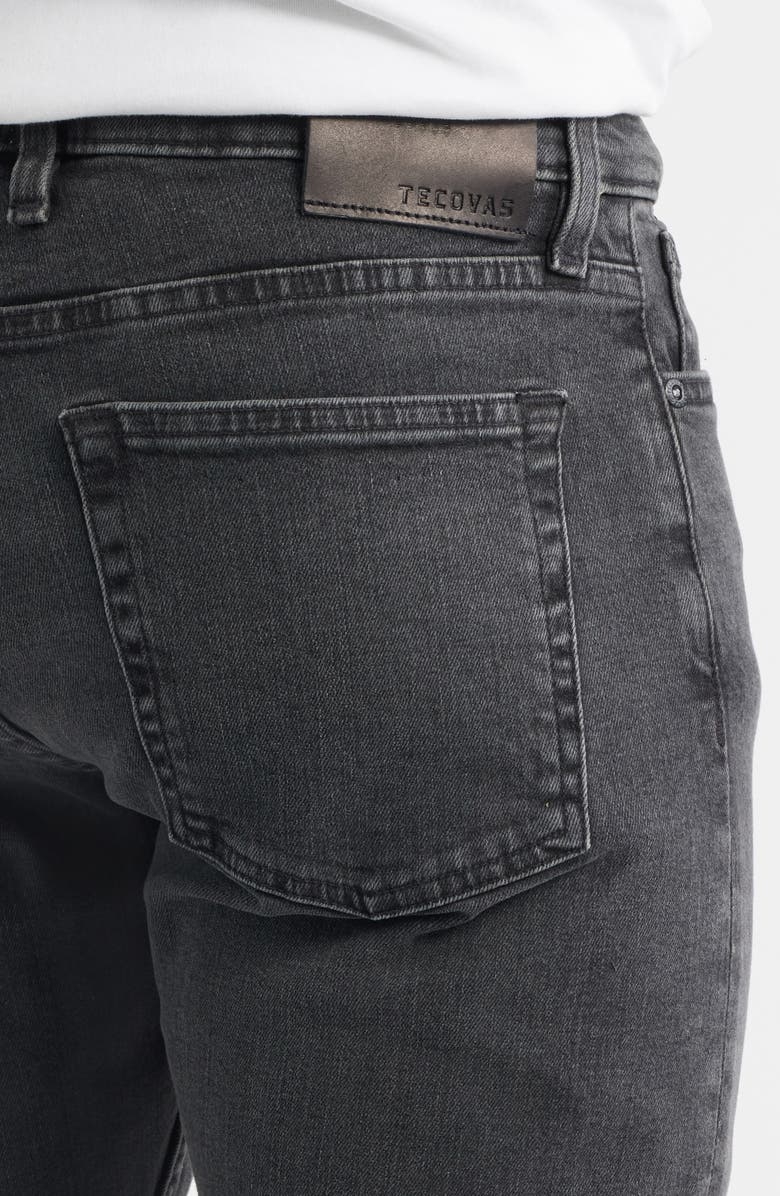 Tecovas Slim Straight Leg Jeans, Alternate, color, Washed Black