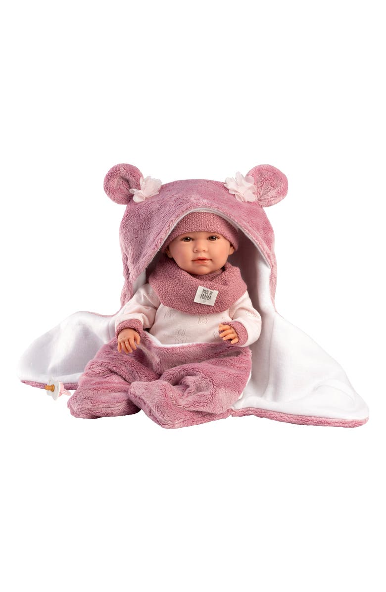 Llorens Marta 16.5-Inch Articulated Soft Body Baby Doll, Alternate, color,