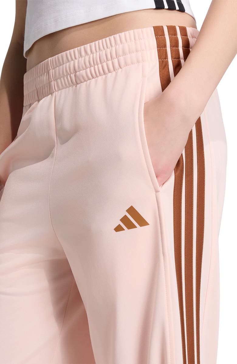 adidas 3-Stripes Fashion Track Pants, Alternate, color, Blush Pink/ Dusky Bronze
