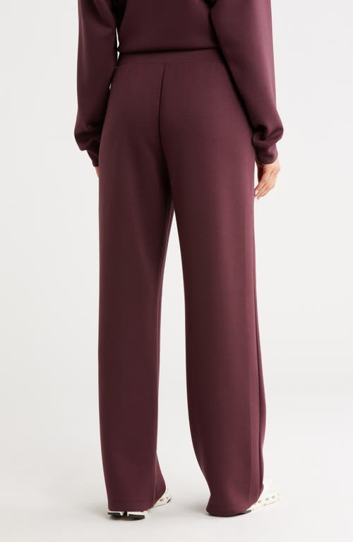 Z By Zella Whisper Knit High Waist Pants In Brown