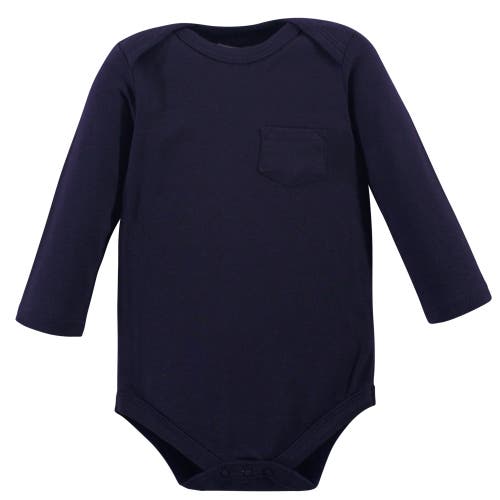 Touched By Nature 5pk Long Sleeve Organic Bodysuits In Multi