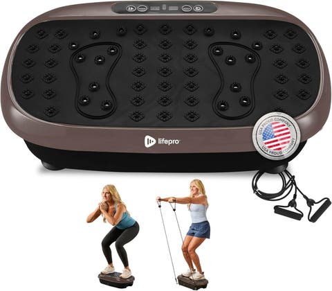 HexaPlate Lite Vibration Plate Exercise Machine Full Body Recovery and Muscle Toning