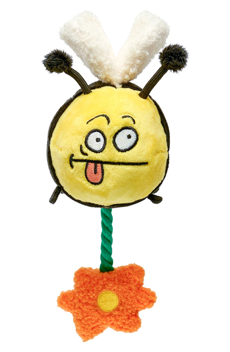 the furryfolks Bee Happy Nosework Toy, Main, color, Yellow