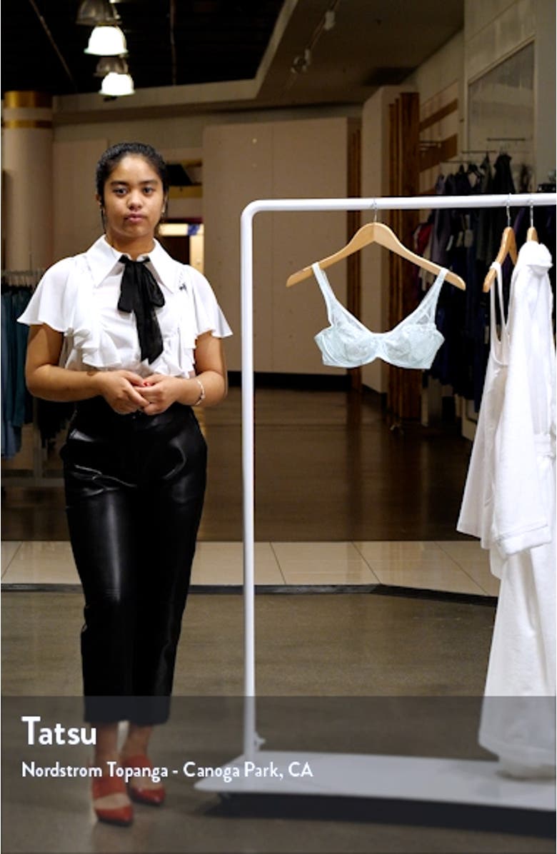 Delice Sheer Underwire Plunge Bra, sales video thumbnail