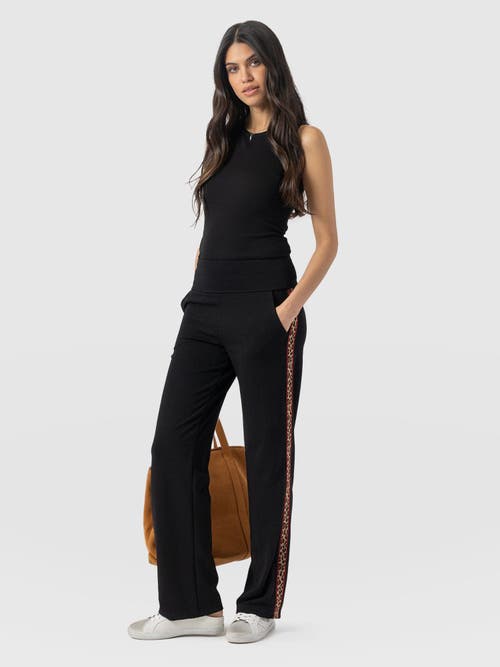 Saint + Sofia Runway Pant In Black