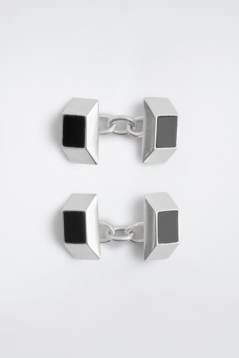 Faceted Cufflinks