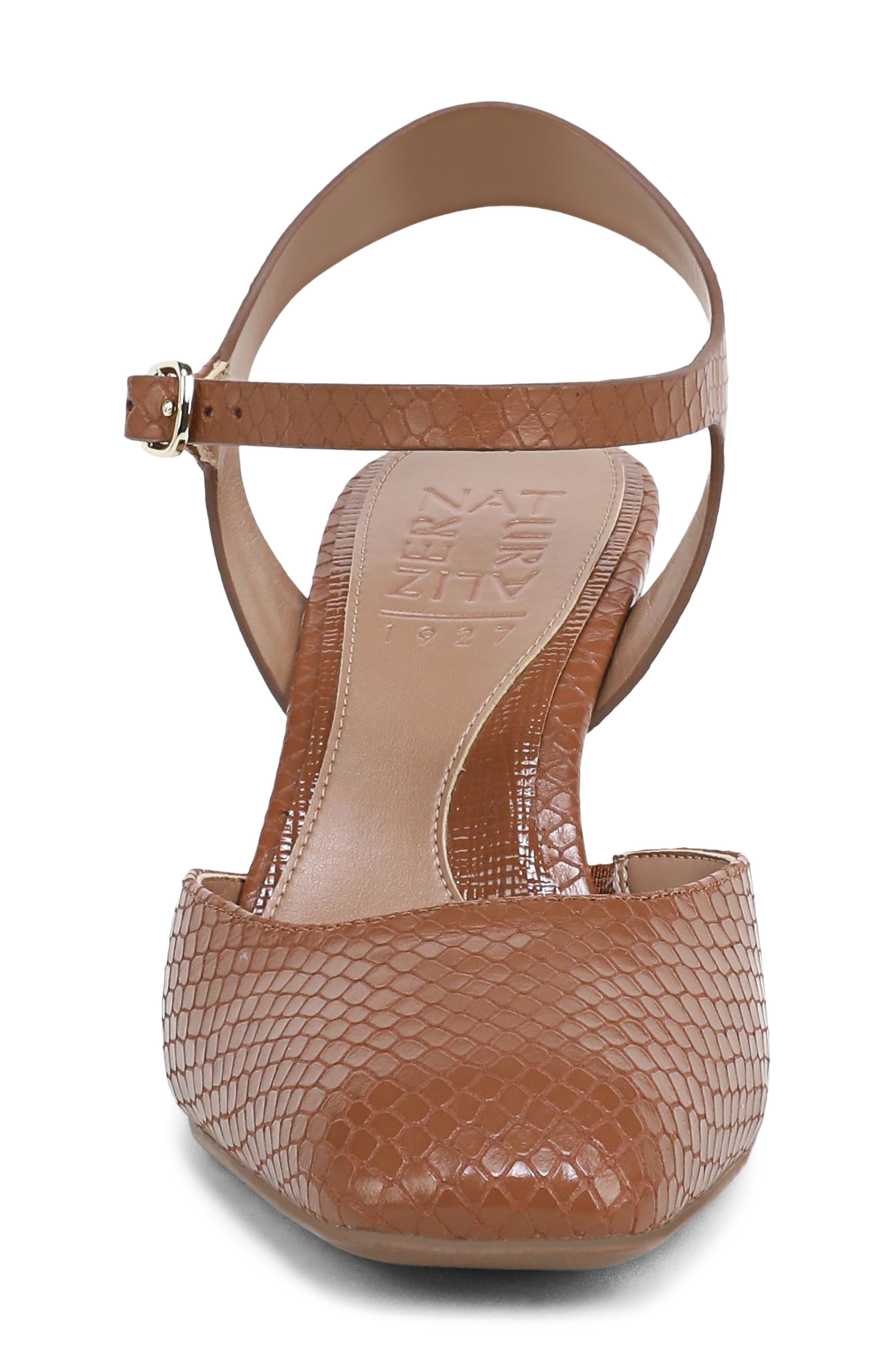 Naturalizer Frankie Ankle Strap Pump, Alternate, color, English Tea