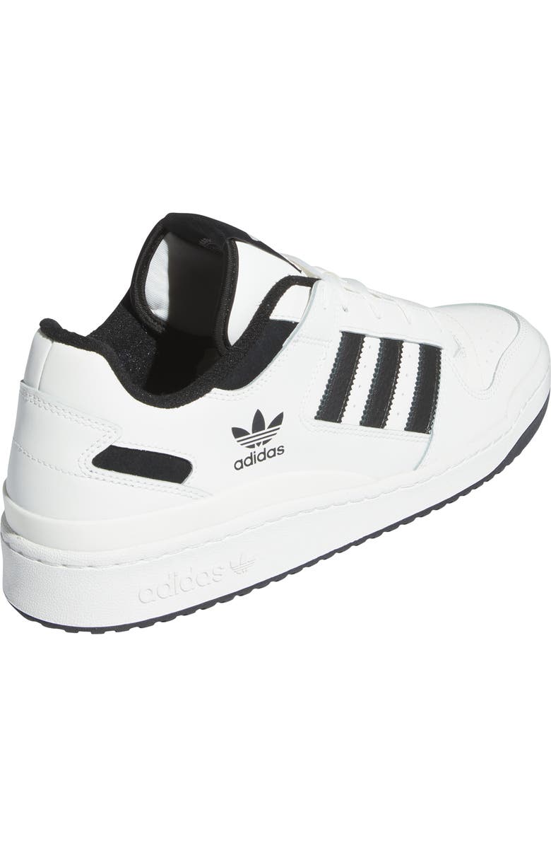 adidas Forum Low CL Sneaker, Alternate, color, White/ Black/ White