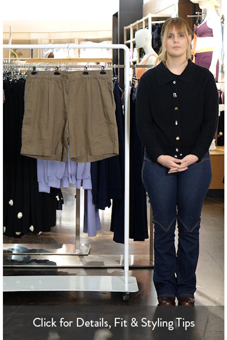 Organic Linen Walking Shorts video