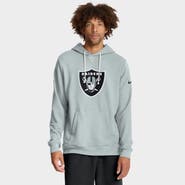Nike Men's Nike Silver Las Vegas Raiders Sideline Standard Issue Initial Home Dri-FIT Hoodie