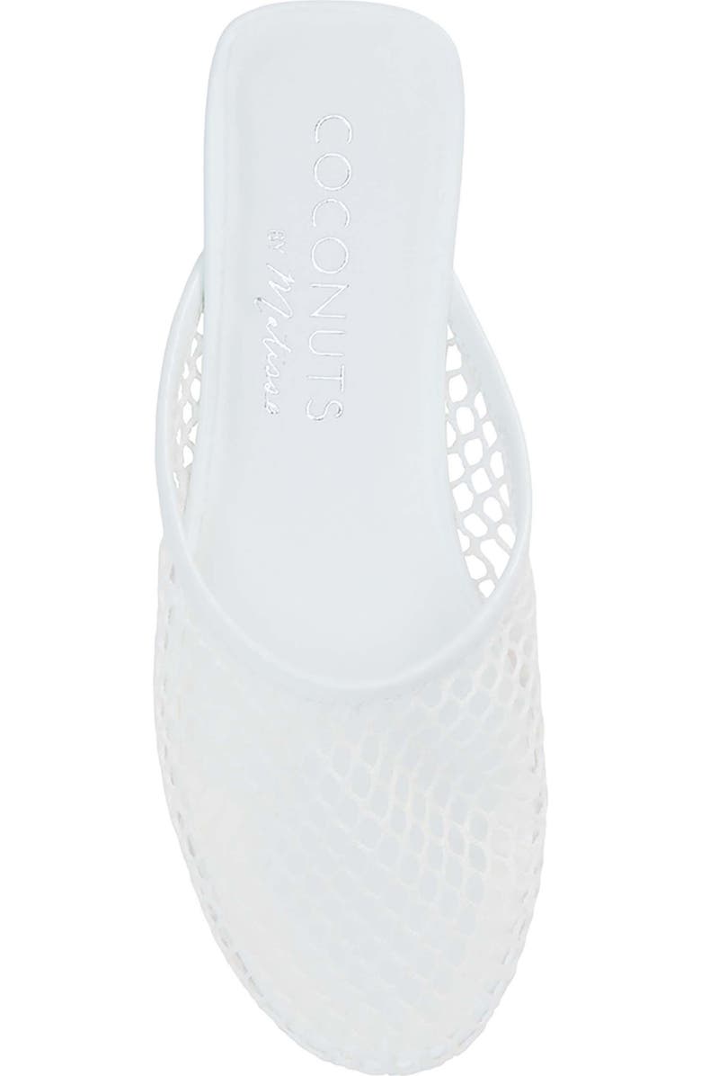 Coconuts by Matisse Brooklyn Mesh Mule, Alternate, color, White