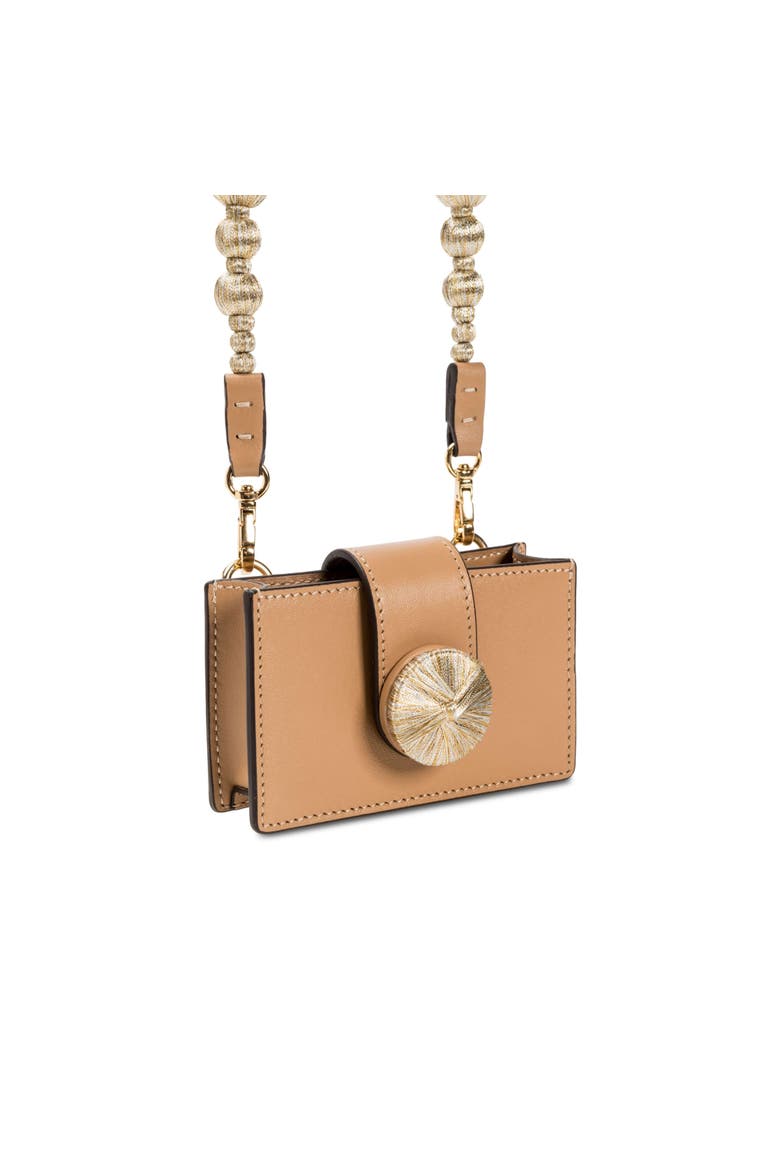 Alessa Cappucino Card Holder, Alternate, color, Cappucino