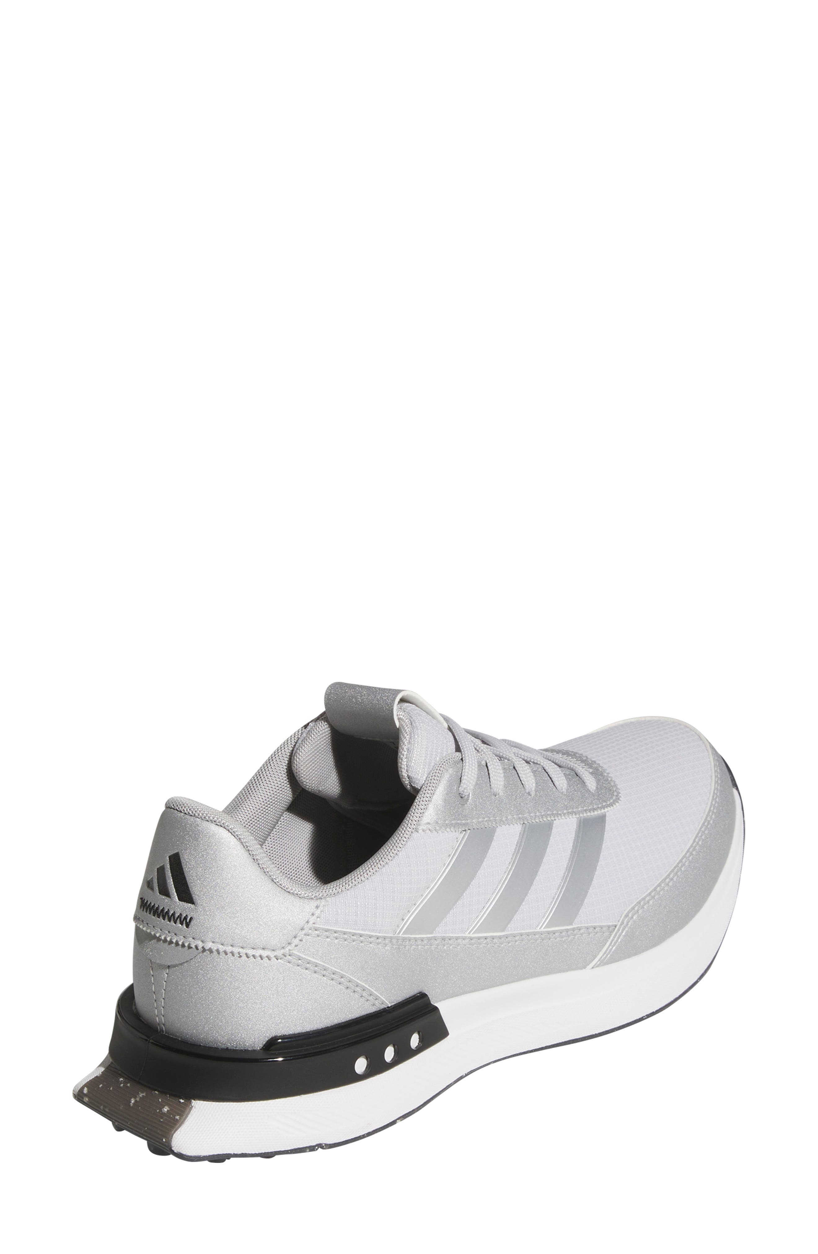 adidas S2G 24 Waterproof Spikeless Golf Shoe, Alternate, color, Grey/ Silver Met./ Core Black