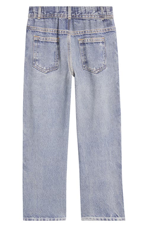 Rag & Bone Kids' Mini Miramar Terry Cloth Wide Leg Pants In Blue