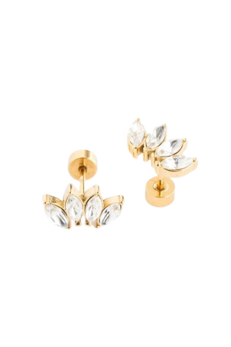 Gem Earring Set, Alternate, color, Multi