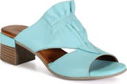 Diba True POTTER EE Leather Slip On Mule Heel