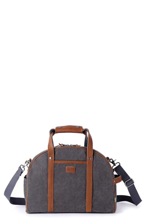 Stone Creek Waxed Canvas Weekend Bag