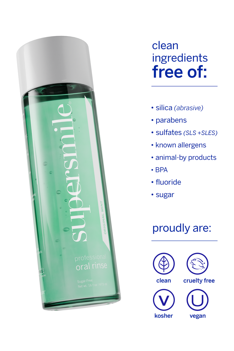 Oral Rinse, Alternate, color, Green