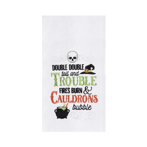 Double Toil & Trouble Towel