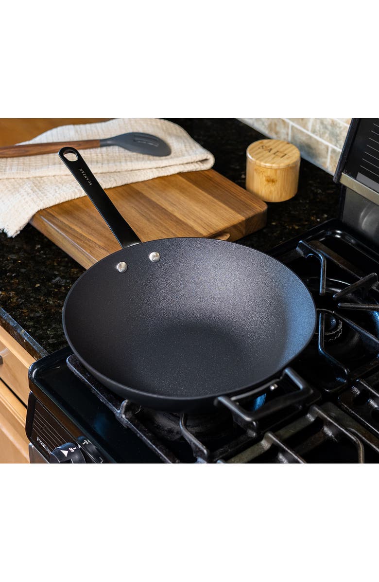 Scanpan 12-Inch Wok, Alternate, color, Black