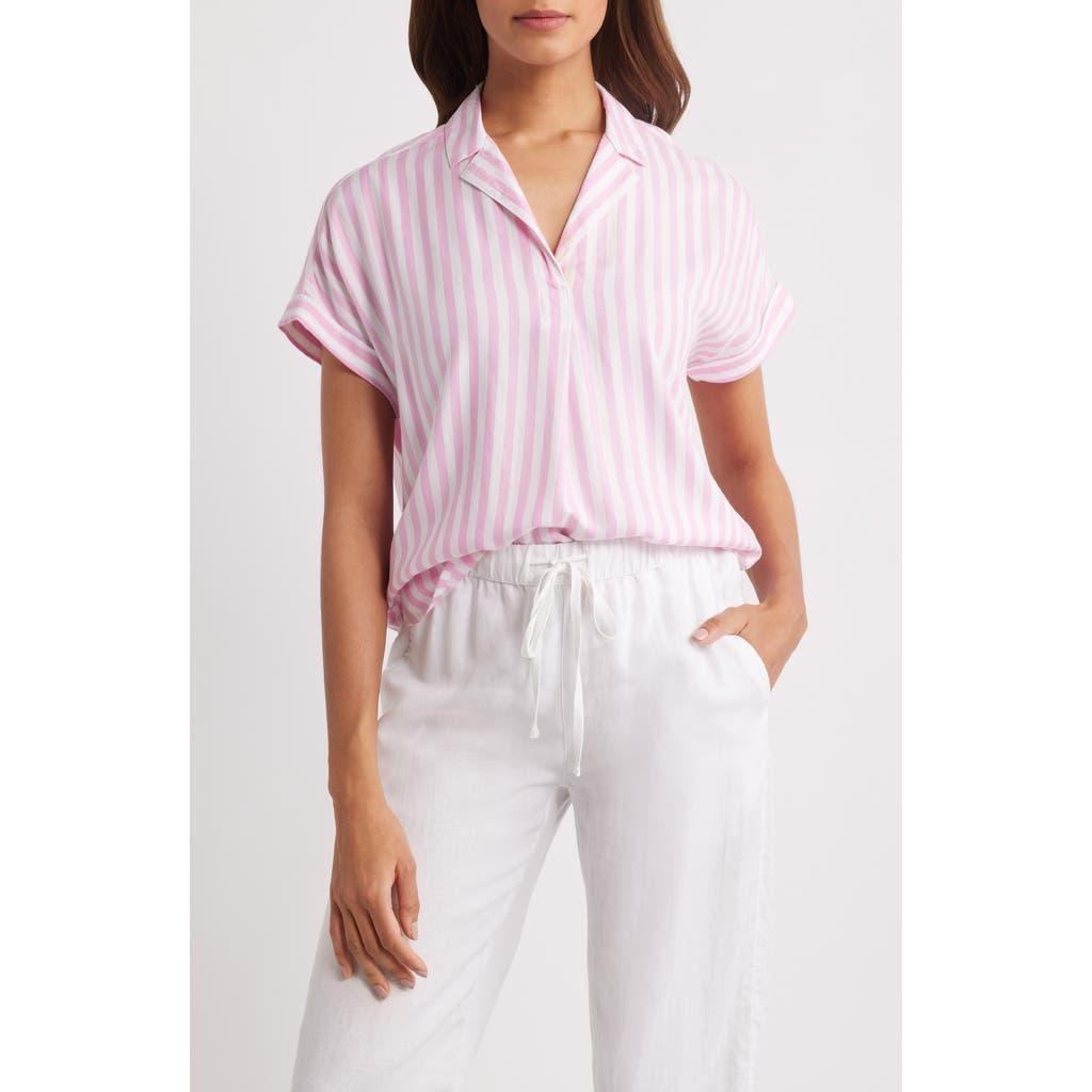 BEACHLUNCHLOUNGE BEACHLUNCHLOUNGE DENISE STRIPE SHIRT
