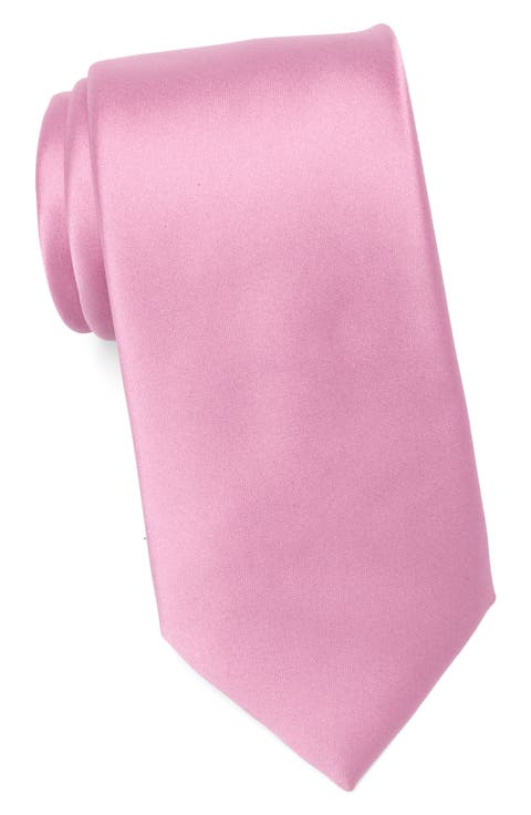 Solid Satin Tie