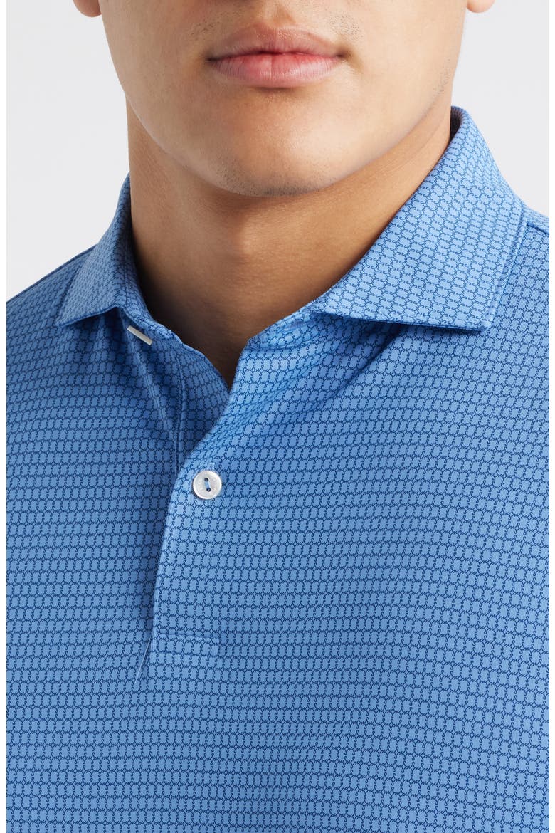 Ponte Performance Jersey Golf Polo, Alternate, color, DUSK BLUE