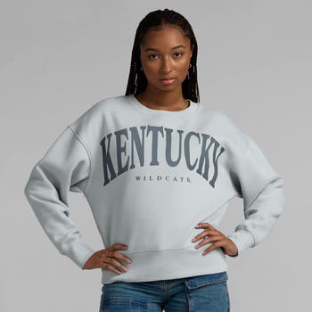 売れ筋商品|||ファナティクス カットソー トップス レディース Women's Gray Kentucky Wildcats Supersoft Flow Fleece Pullover Sweatshirt Gray FANATICS Women's Fanatics Gray Kentucky Wildcats Supersoft
