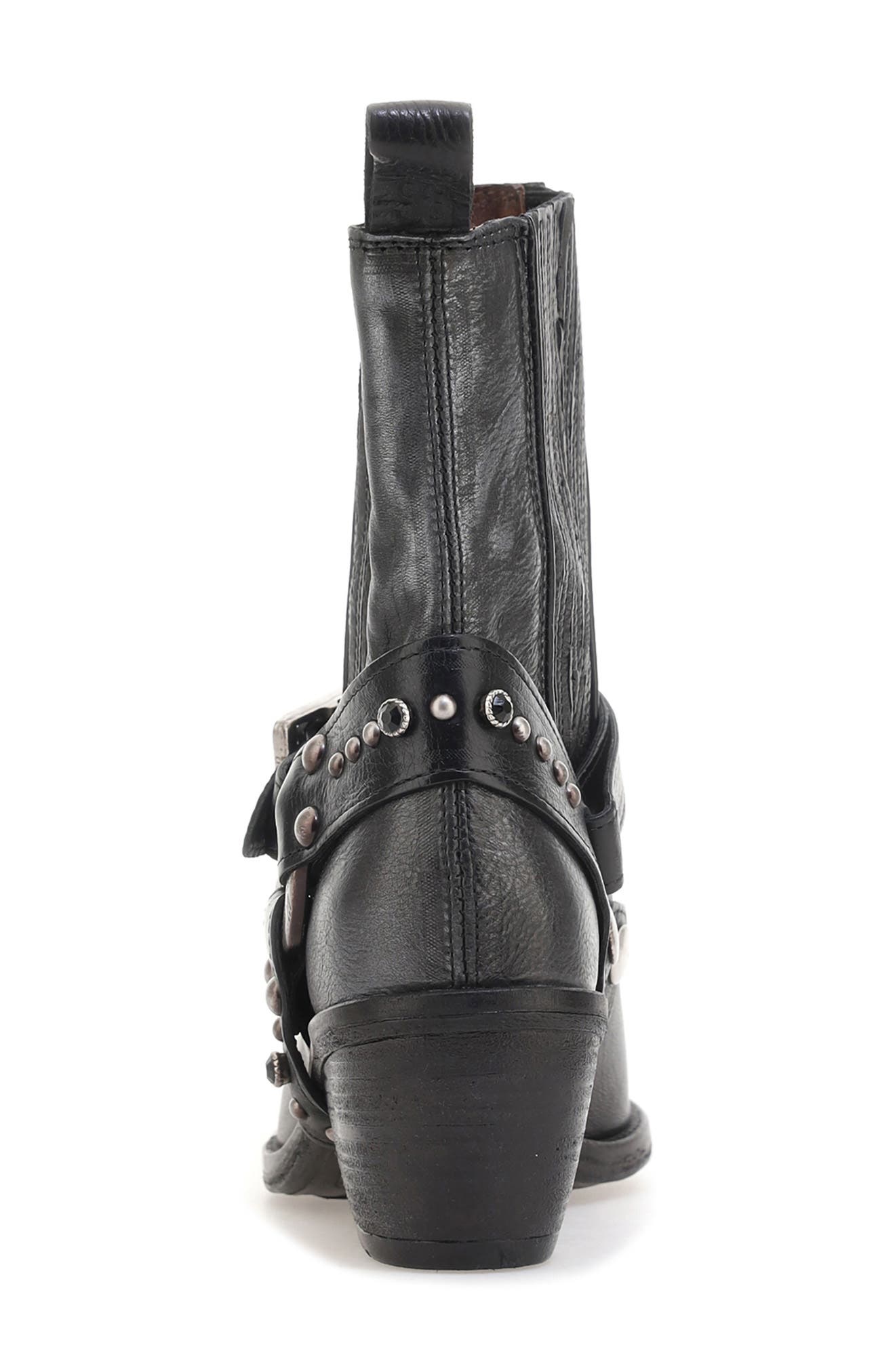 A.S.98 Colby Moto Boot, Alternate, color, Pewter