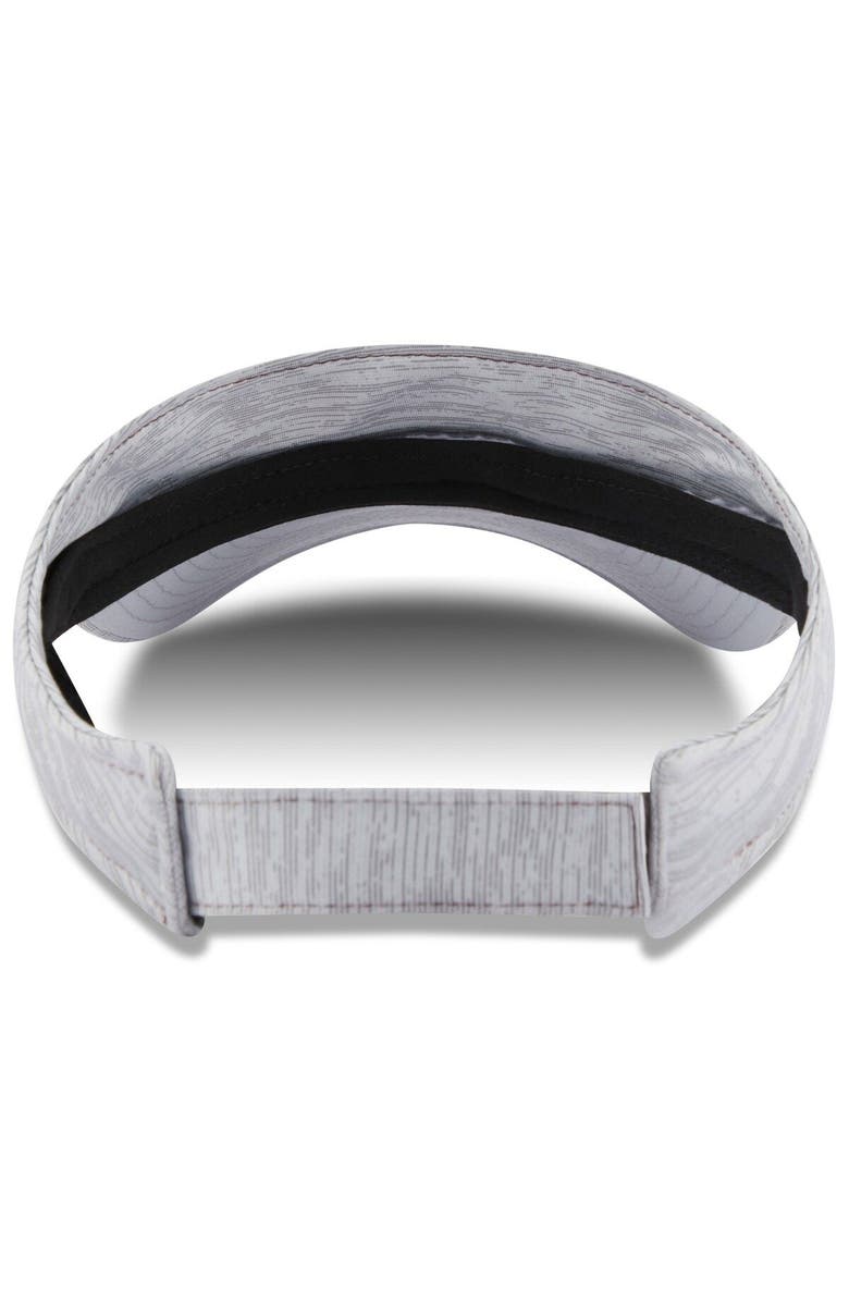 New Era Men's New Era Gray Arizona State Sun Devils Logo Adjustable Visor, Alternate, color,