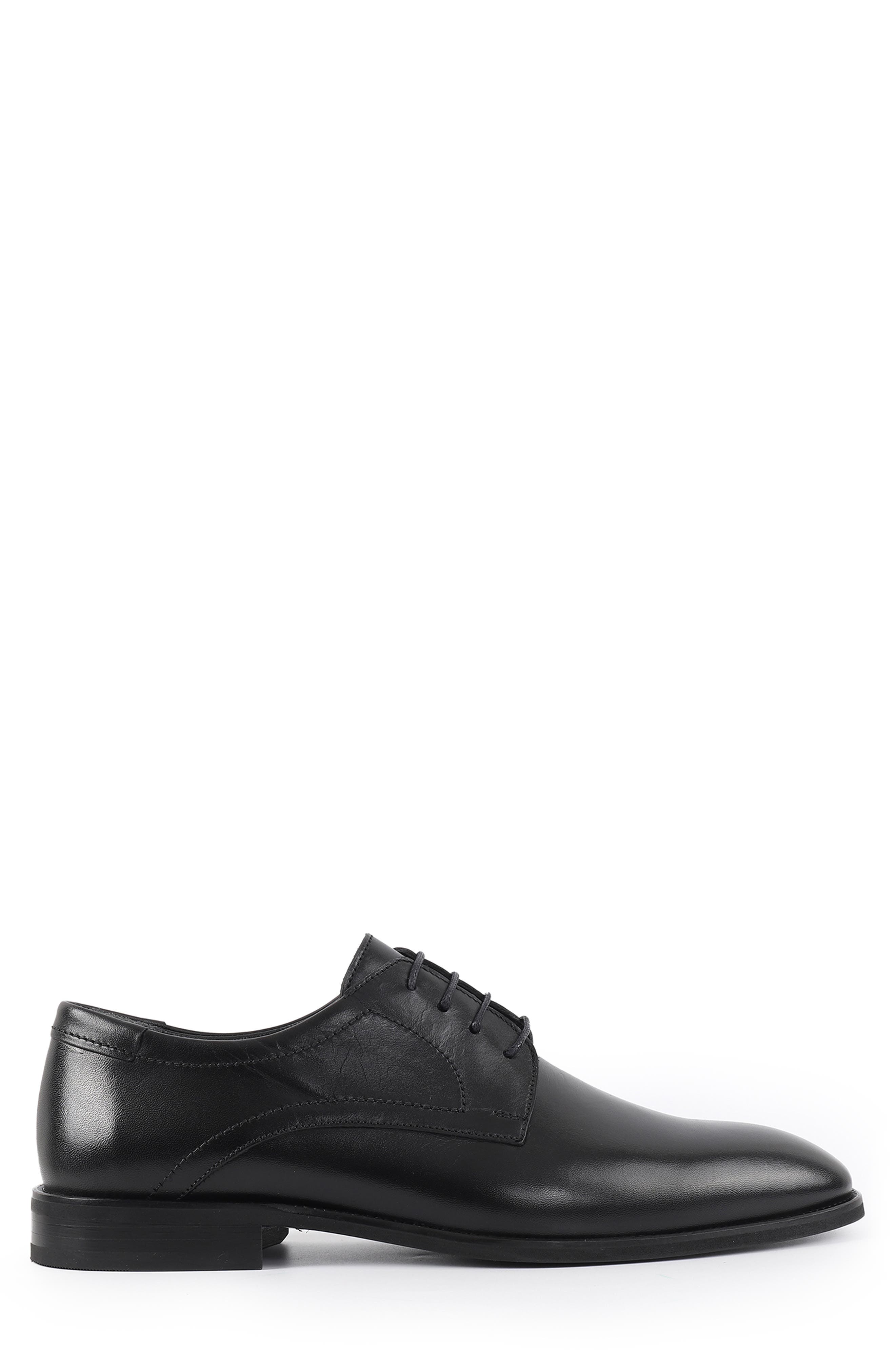 VELLAPAIS Imperiali Plain Toe Derby, Alternate, color, Black