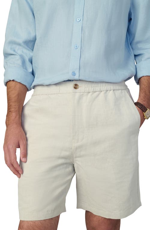 Joe's Clarkson Linen & Cotton Shorts In Flax