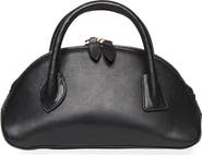 LIFFNER Dome East/West Leather Handbag
