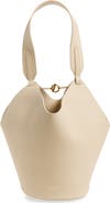 Khaite Mini Lotus Leather Tote Bag