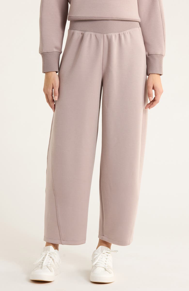 SPANX<sup>®</sup> Brushed AirEssentials<sup>®</sup> Luxe Ankle Pants, Main, color, Coastal Fog