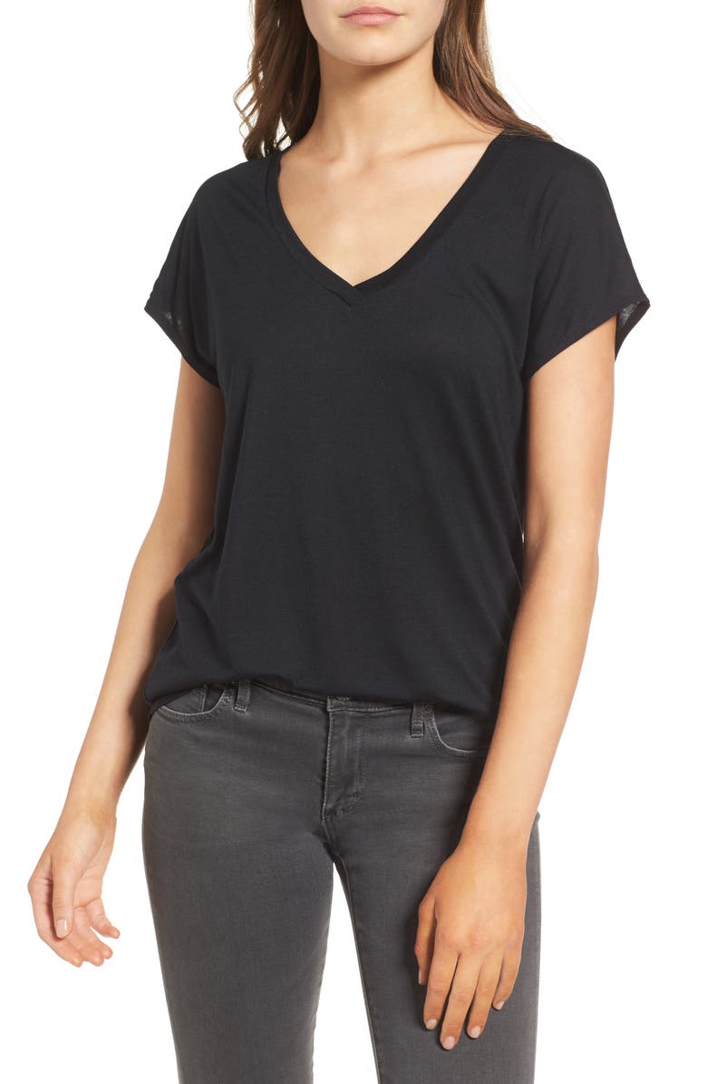 Trouvé High/Low Dolman Tee, Main, color,