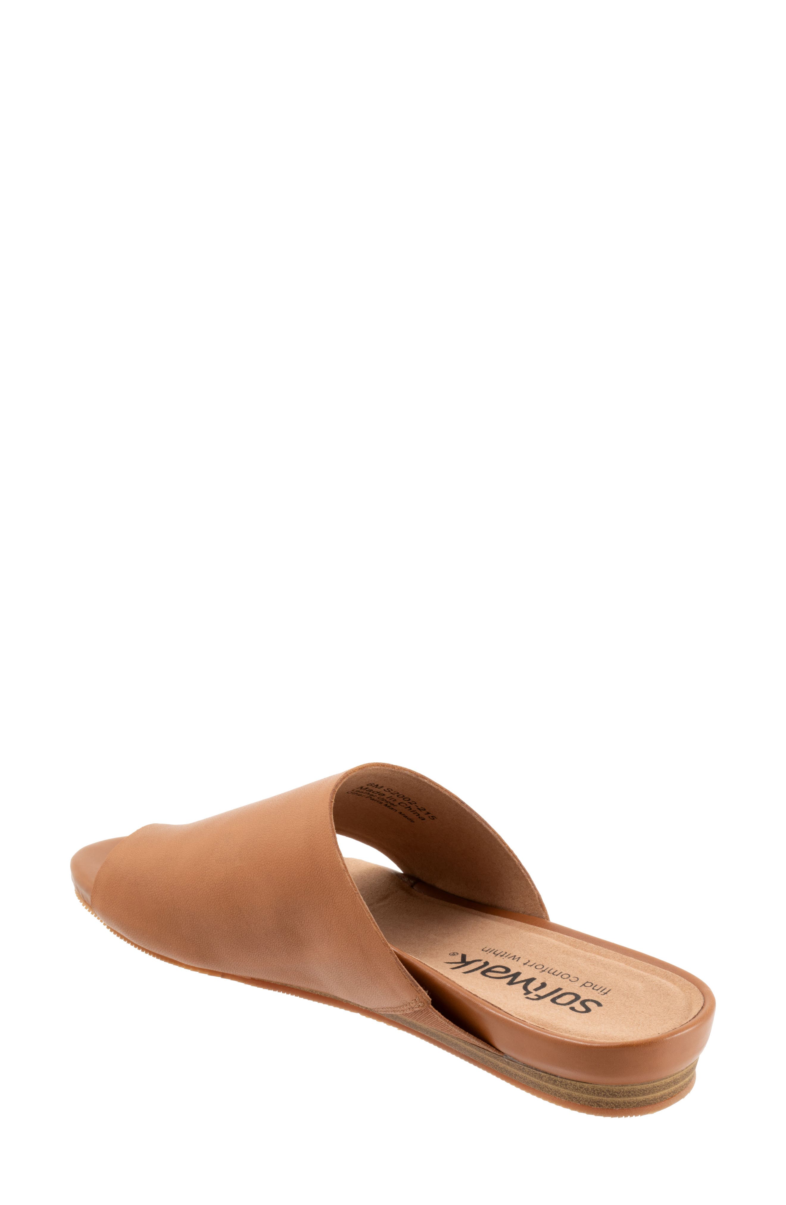 SoftWalk<sup>®</sup> Corsica Slide Sandal, Alternate, color, Luggage