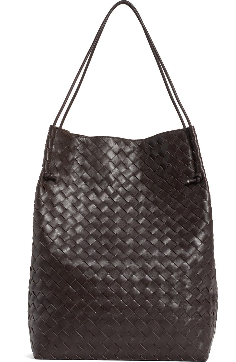 Bottega Veneta Intrecciato North/South Leather Tote, Alternate, color,