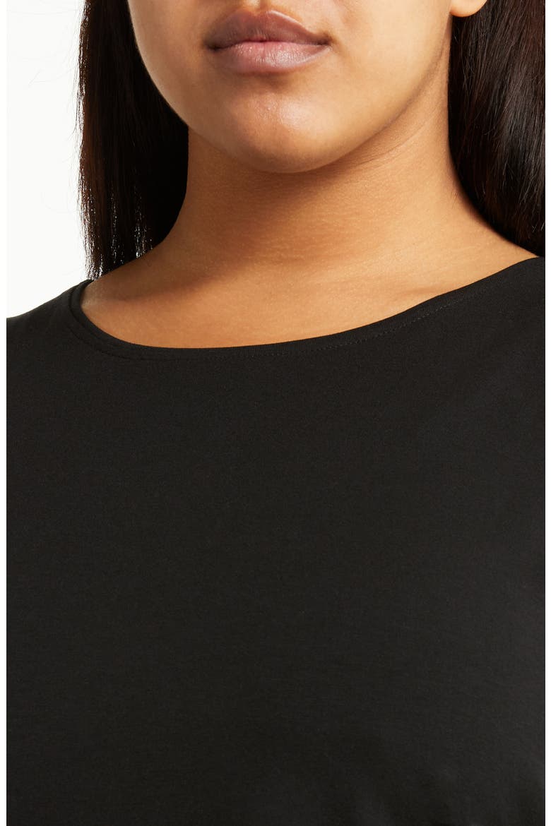 Stretch Jersey Tank, Alternate, color, BLACK
