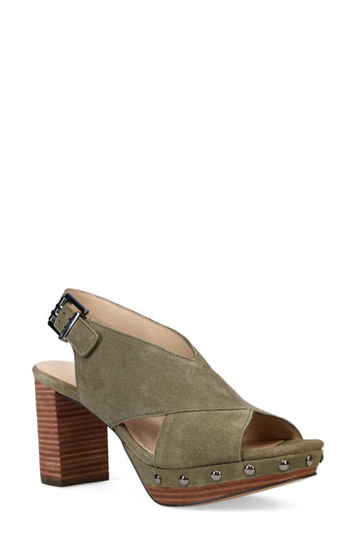 Pelle Moda Ambree Slingback Sandal in Olive 