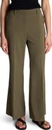 Kenneth Cole Mid Rise Flare Pants