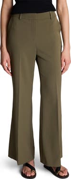 Kenneth Cole Mid Rise Flare Pants