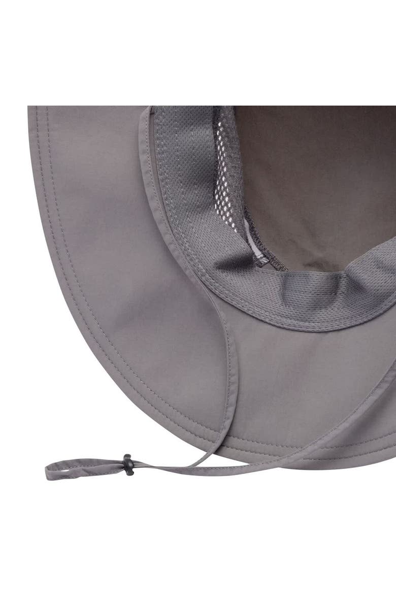 Columbia Men's Columbia  Gray Nebraska Huskers Bora Bora III Omni-Shade Booney Hat, Alternate, color, 