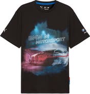 PUMA BMW Cotton Graphic T-Shirt