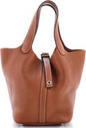 Pre-Owned Hermes Picotin Lock Bag Clemence PM