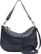 Clare V. Moyen Woven Leather Messenger Bag