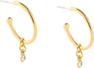 Fosterie Gem Hoop Earrings