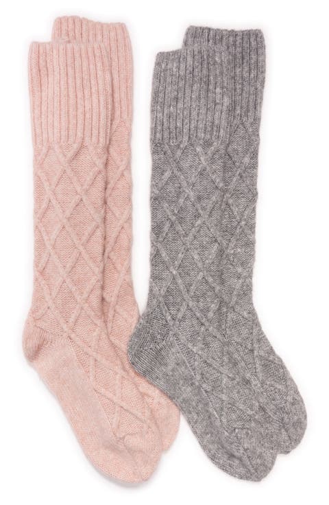 Lounge Lattice Crew Socks